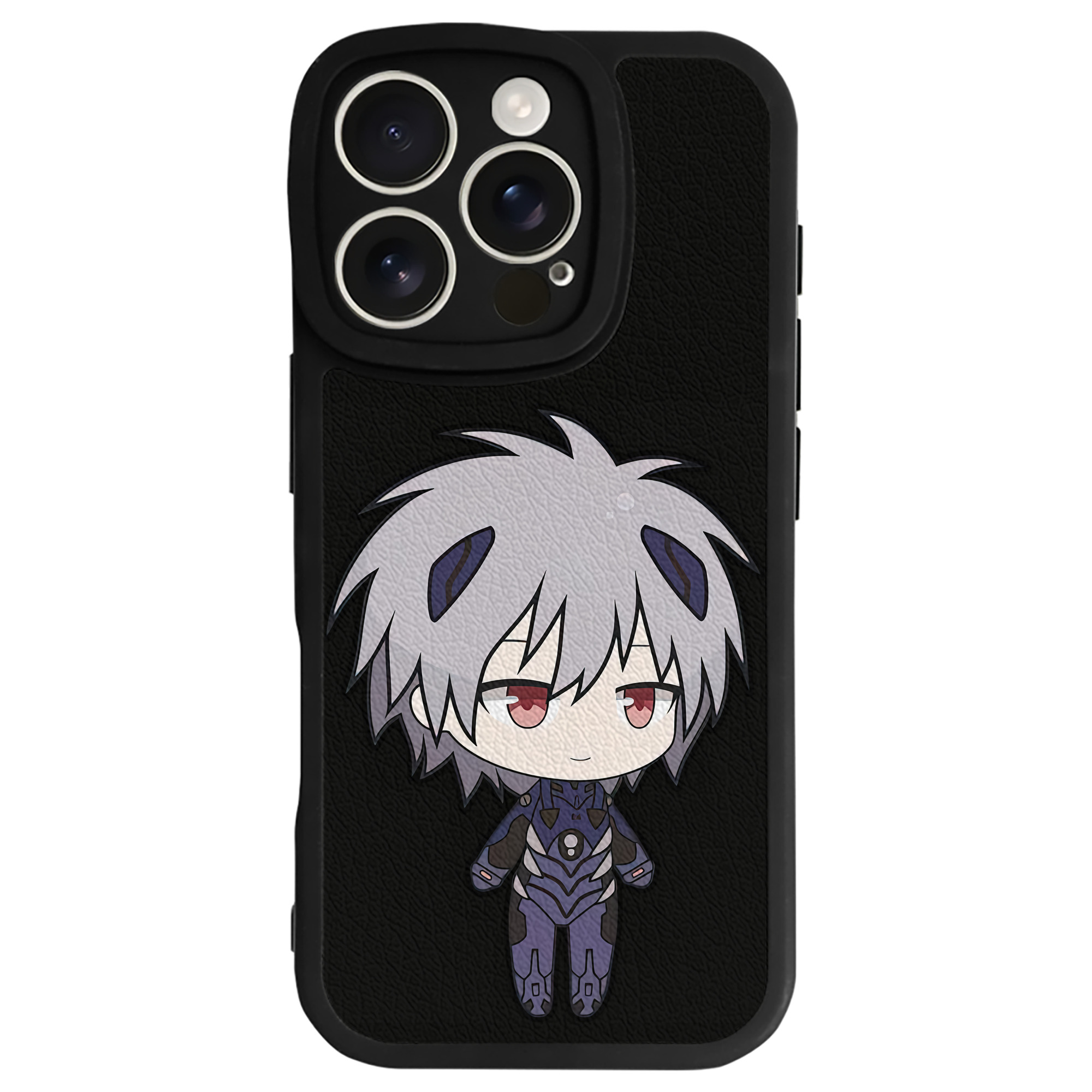 （画像用） EVA 新世紀エヴァンゲリオン 【iPhone 16シリーズ対応】シリコンスマホケース（レザー調） 材質：シリコン